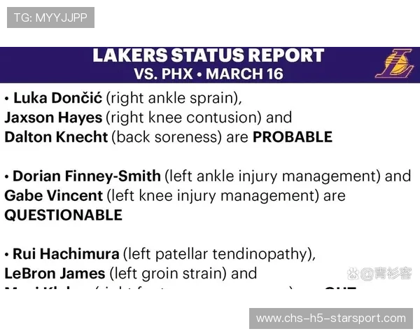 球队伤病恢复情况追踪，球员伤病情况
